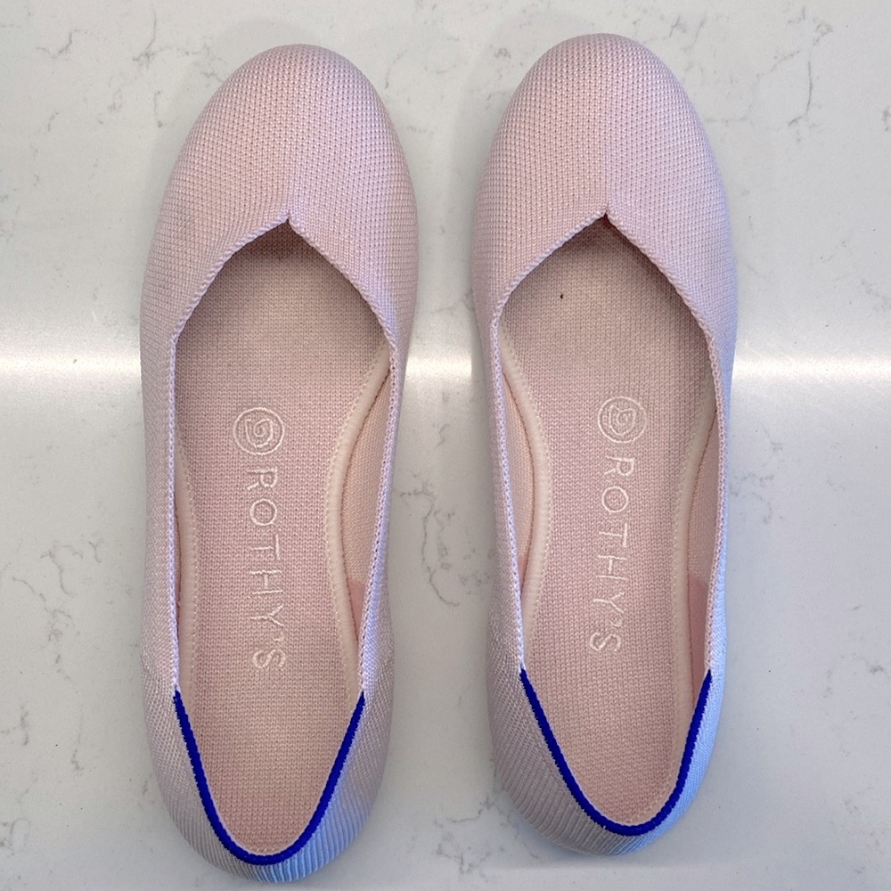 Rothy’s The Flat - Blush - size 6.5